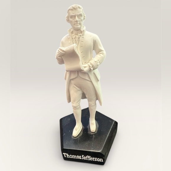 Other - Thomas Jefferson White Figurine